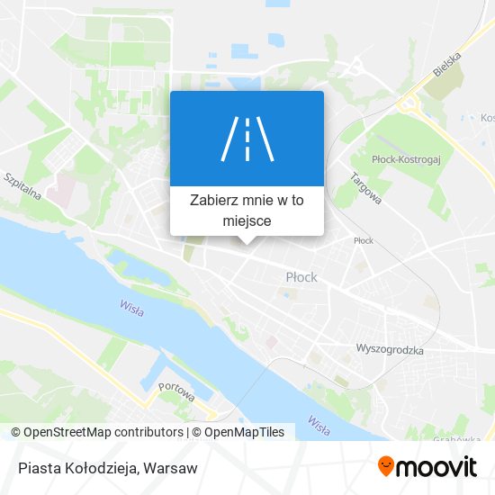 Mapa Piasta Kołodzieja