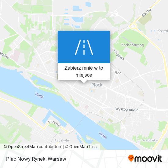 Mapa Plac Nowy Rynek