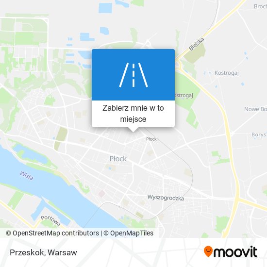 Mapa Przeskok