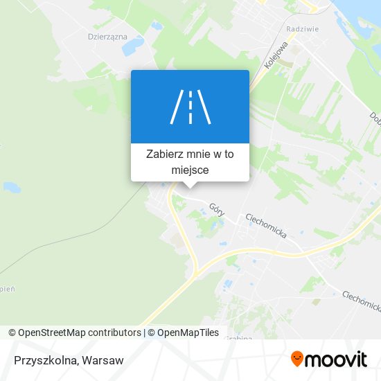 Mapa Przyszkolna