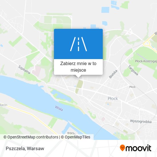 Mapa Pszczela