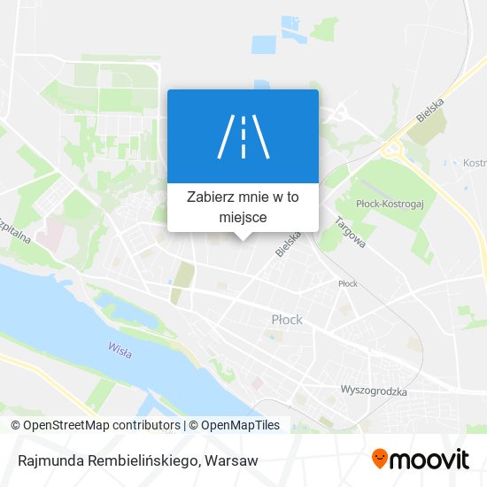 Mapa Rajmunda Rembielińskiego