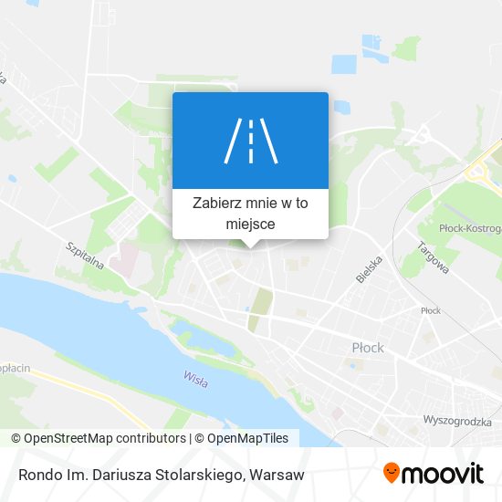 Mapa Rondo Im. Dariusza Stolarskiego