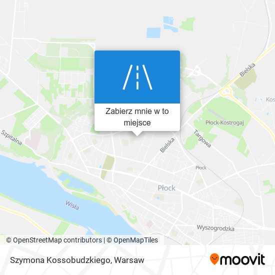 Mapa Szymona Kossobudzkiego