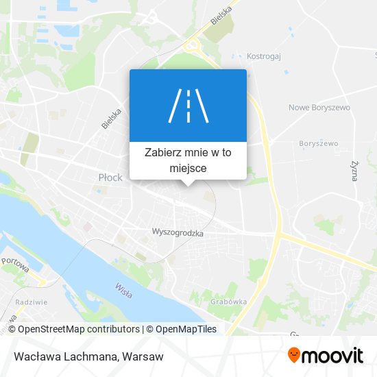 Mapa Wacława Lachmana