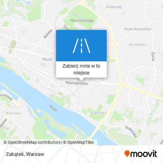 Mapa Zakątek