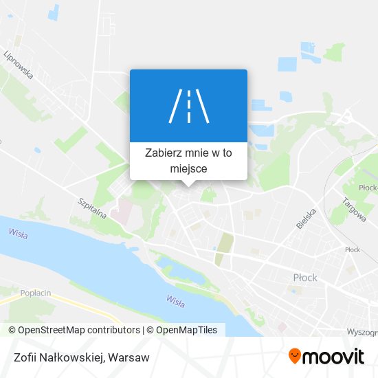 Mapa Zofii Nałkowskiej