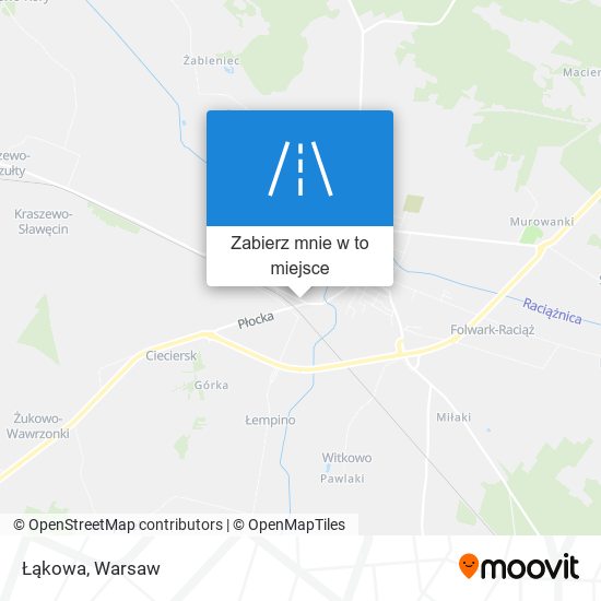 Mapa Łąkowa