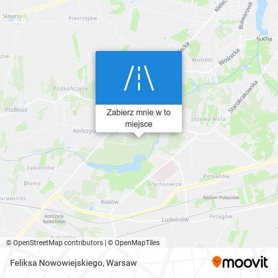 Mapa Feliksa Nowowiejskiego