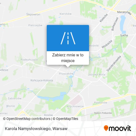 Mapa Karola Namysłowskiego