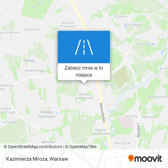 Mapa Kazimierza Mroza