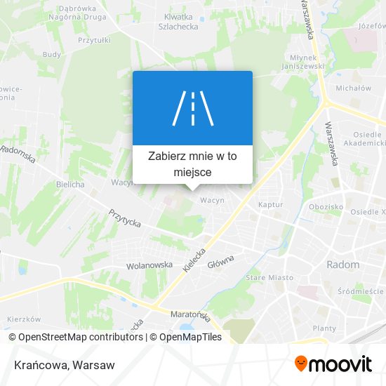 Mapa Krańcowa