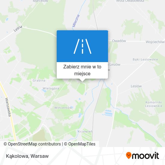 Mapa Kąkolowa