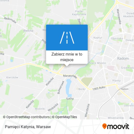 Mapa Pamięci Katynia