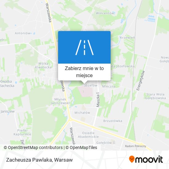 Mapa Zacheusza Pawlaka