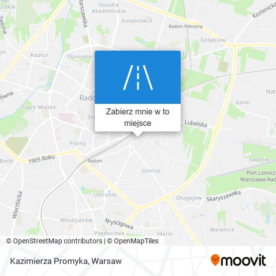 Mapa Kazimierza Promyka