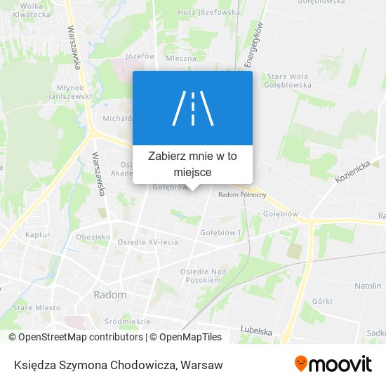 Mapa Księdza Szymona Chodowicza