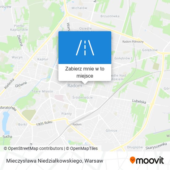 Mapa Mieczysława Niedziałkowskiego