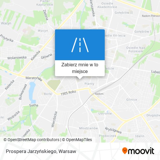 Mapa Prospera Jarzyńskiego