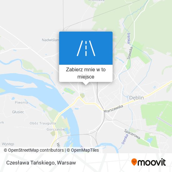 Mapa Czesława Tańskiego