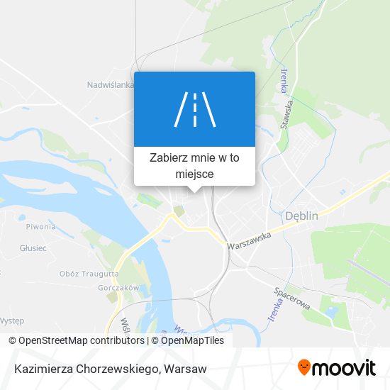 Mapa Kazimierza Chorzewskiego