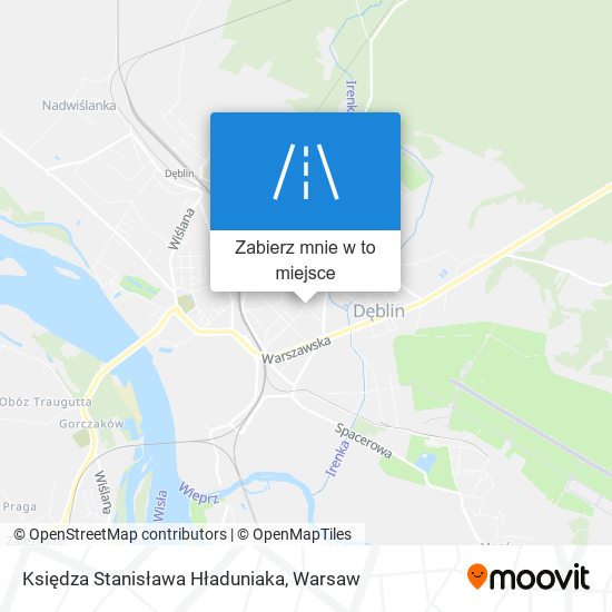 Mapa Księdza Stanisława Hładuniaka