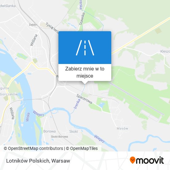 Mapa Lotników Polskich