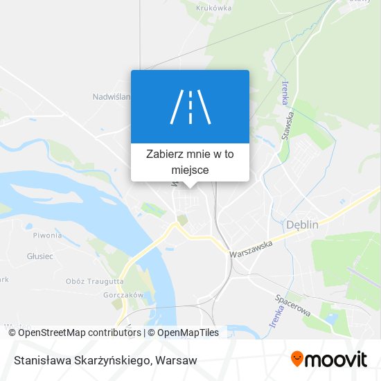 Mapa Stanisława Skarżyńskiego