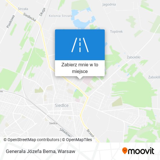 Mapa Generała Józefa Bema