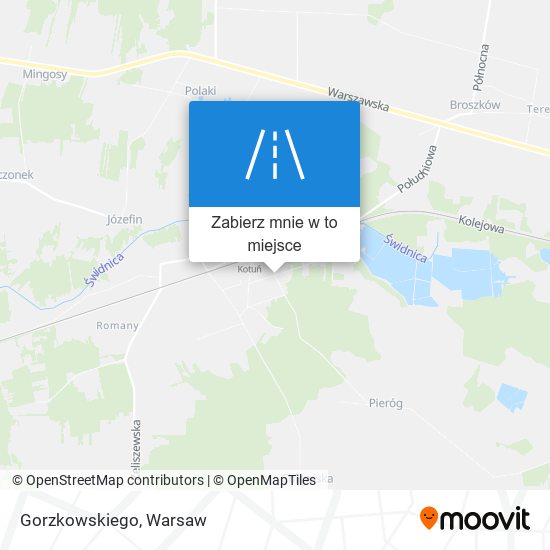 Mapa Gorzkowskiego