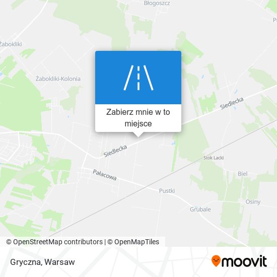 Mapa Gryczna