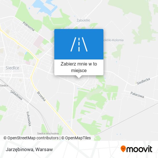 Mapa Jarzębinowa