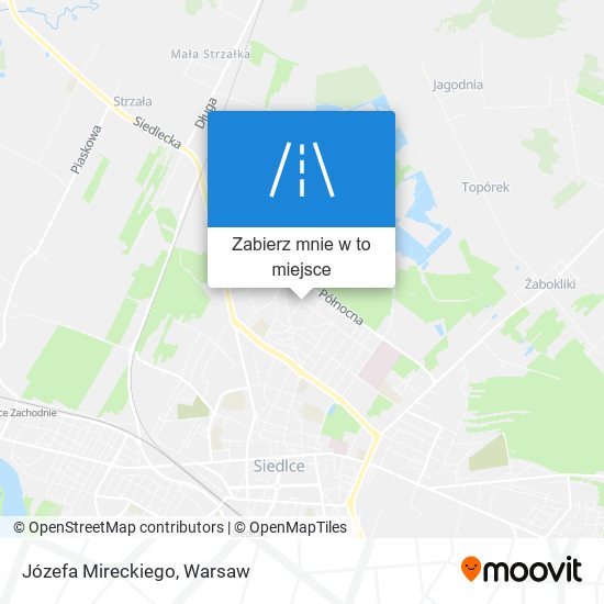 Mapa Józefa Mireckiego