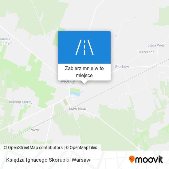 Mapa Księdza Ignacego Skorupki