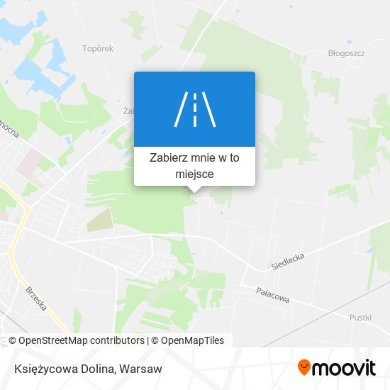 Mapa Księżycowa Dolina