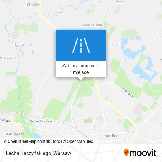 Mapa Lecha Kaczyńskiego