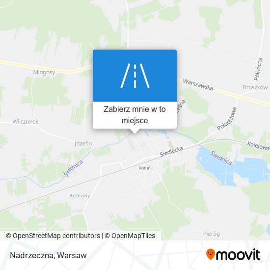 Mapa Nadrzeczna