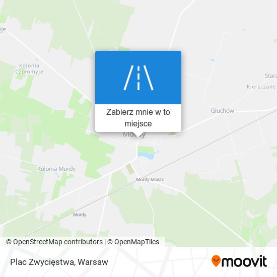 Mapa Plac Zwycięstwa