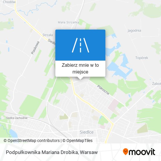 Mapa Podpułkownika Mariana Drobika