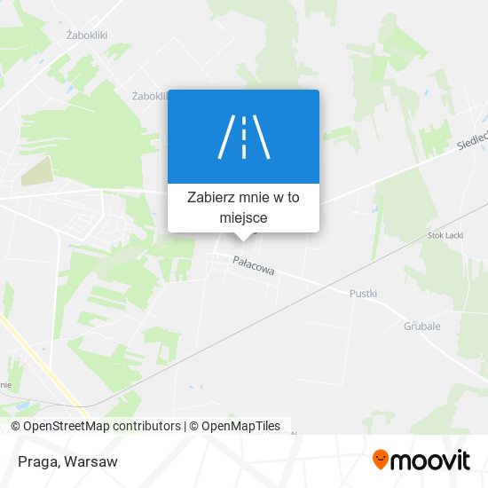 Mapa Praga