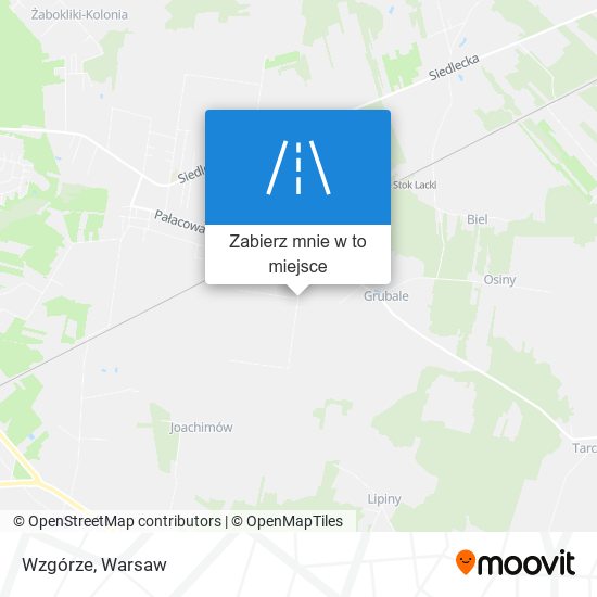 Mapa Wzgórze