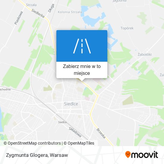 Mapa Zygmunta Glogera