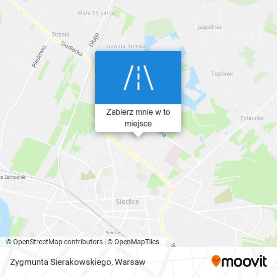 Mapa Zygmunta Sierakowskiego