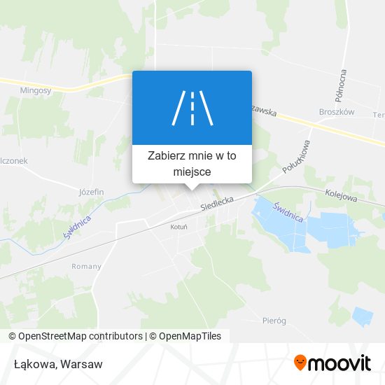 Mapa Łąkowa