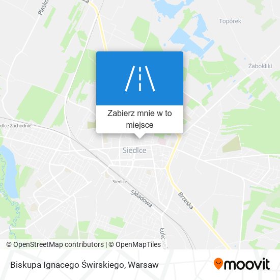 Mapa Biskupa Ignacego Świrskiego