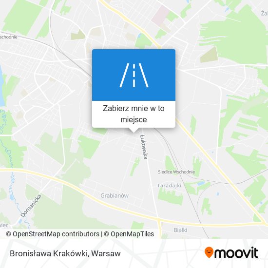 Mapa Bronisława Krakówki