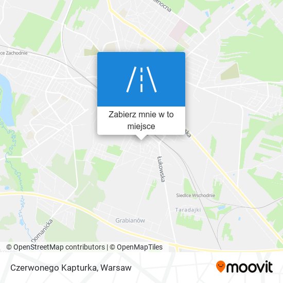 Mapa Czerwonego Kapturka