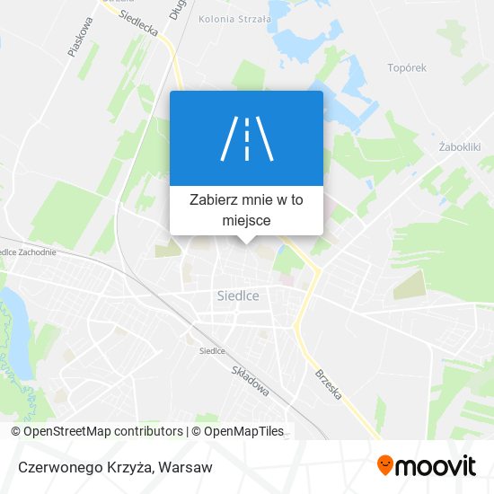 Mapa Czerwonego Krzyża