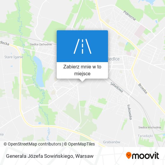 Mapa Generała Józefa Sowińskiego