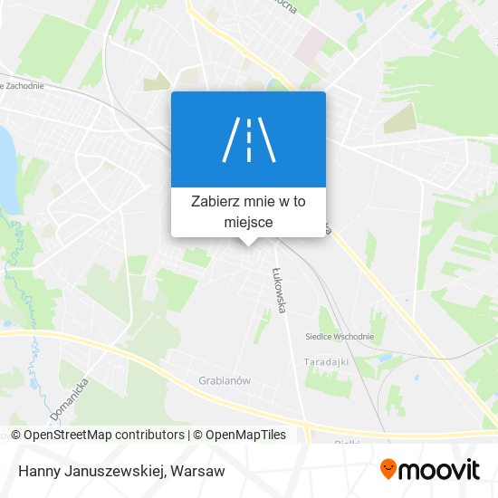 Mapa Hanny Januszewskiej